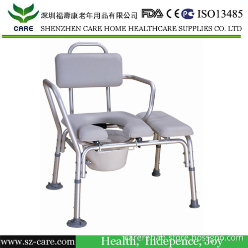 Care Shower Commode Wheelchair